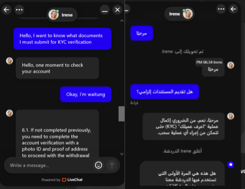 customer support GCplaying for UAE players
